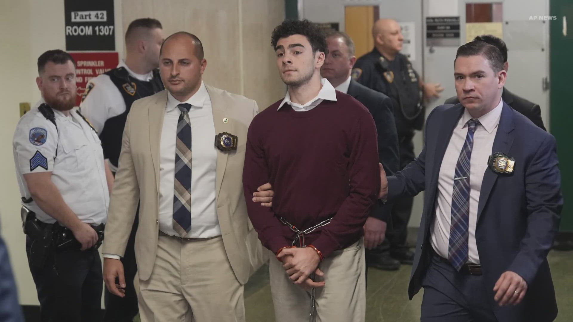 Luigi Mangione, 26, faces separate federal and state murder charges for the killing. 