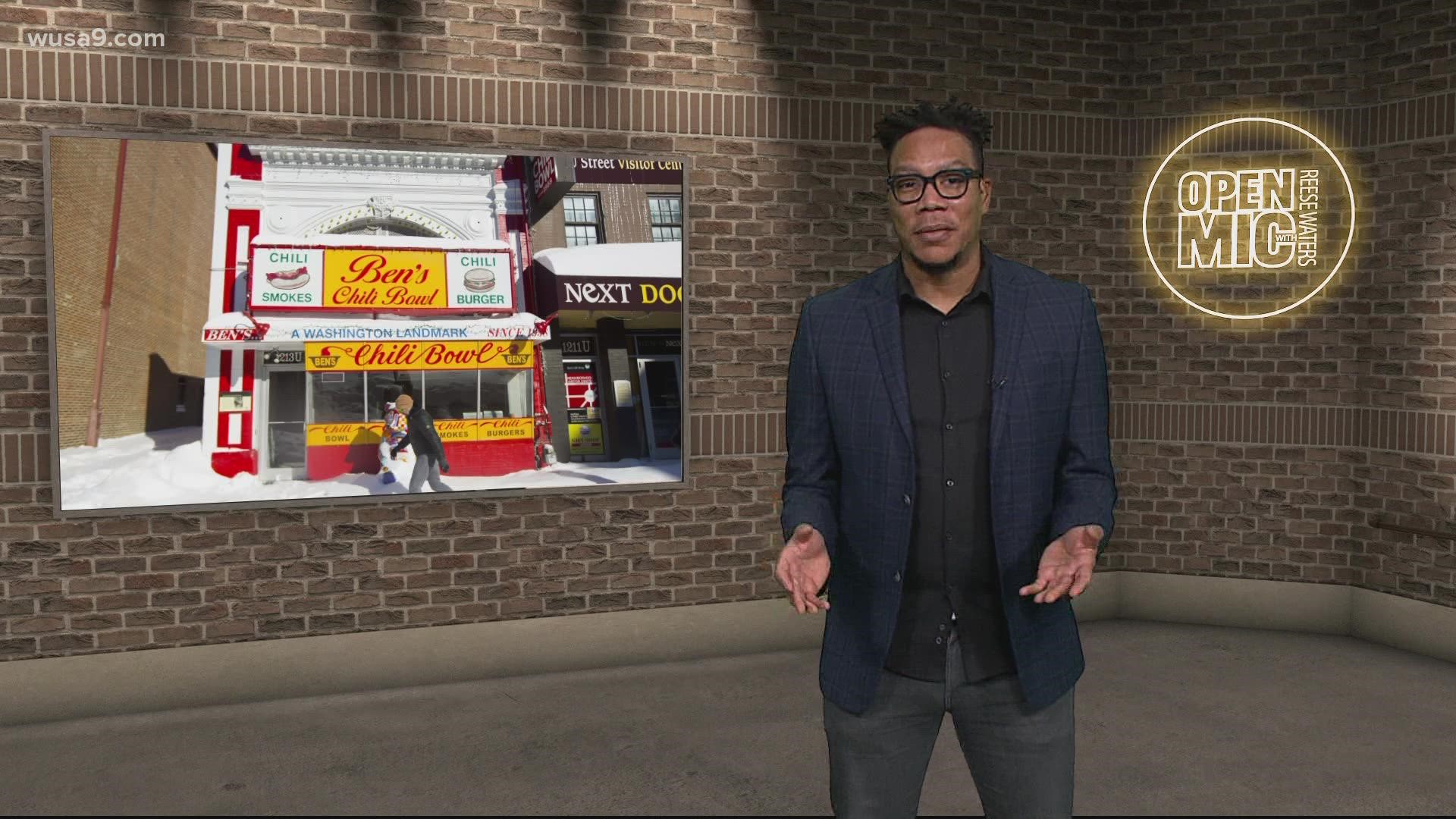 The views expressed in this video are commentary. Reese discusses the "Traveling While Black" exhibit that features a historic DC restaurant. https://bit.ly/3r0Jzal