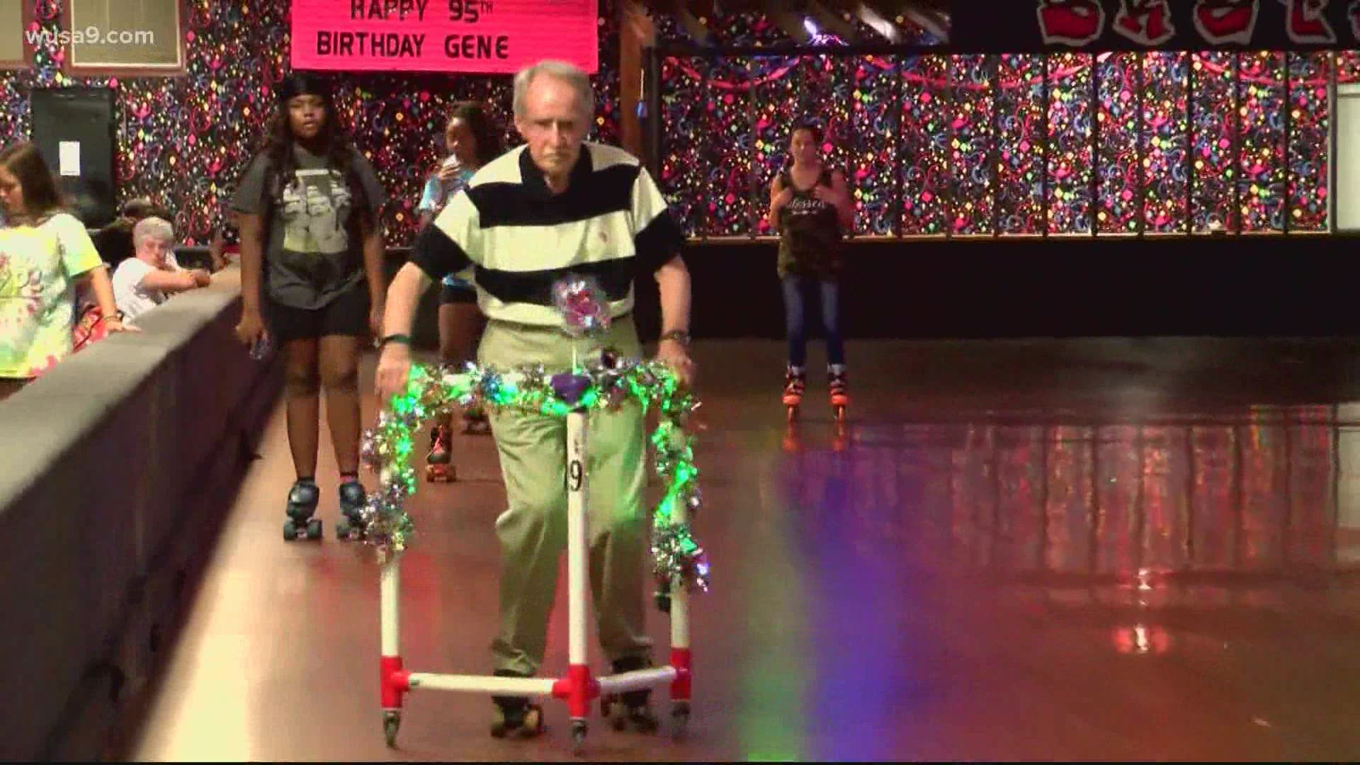 Gene hopes to spend his 100th birthday doing the same thing!