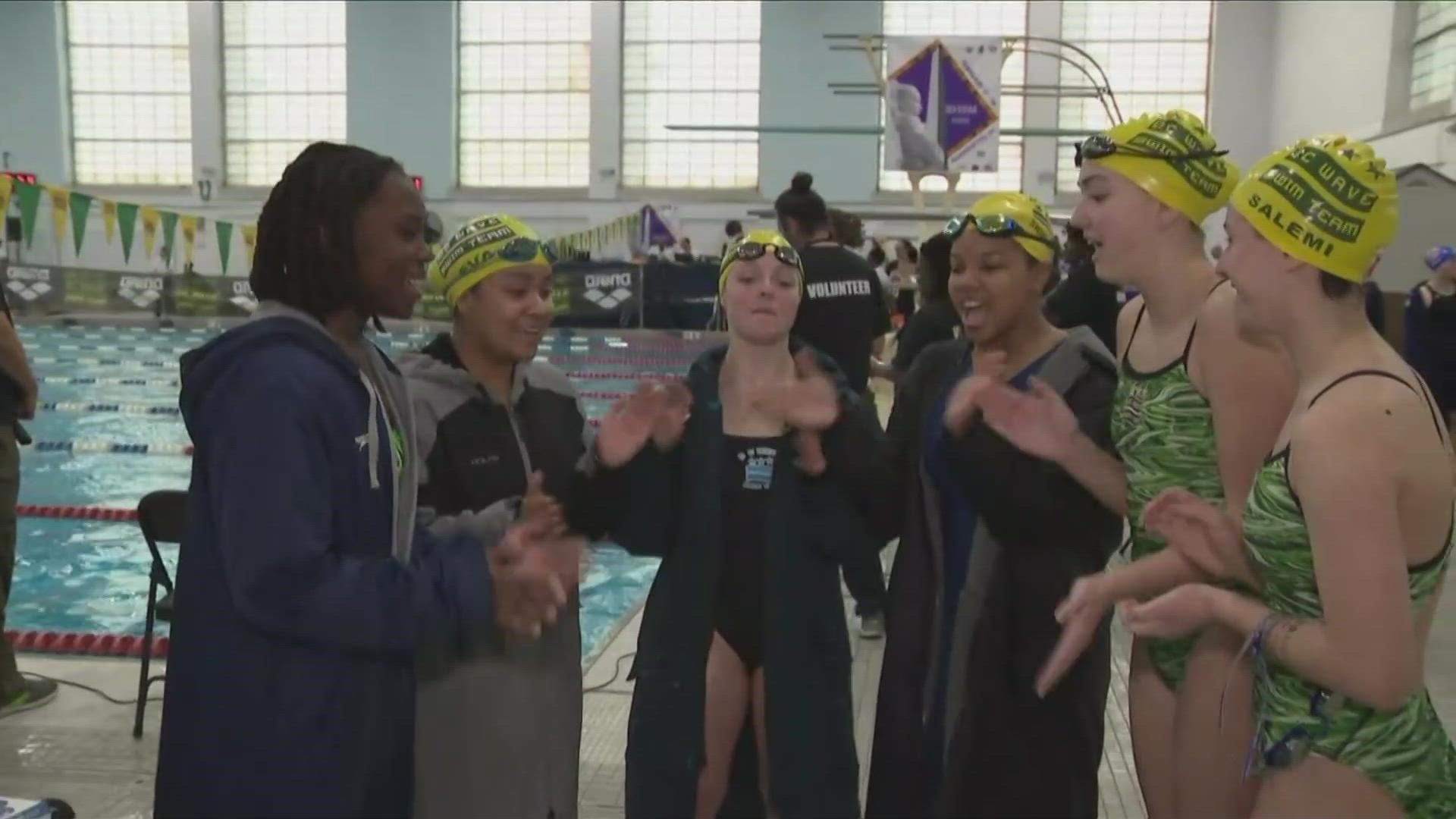 During Black History Month swimmers nationwide from ages 5-18 converge on the nation's capital to compete in one of the longest-running minority swim meets in the wo