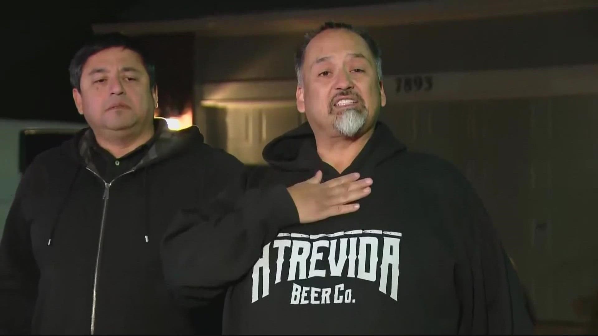 When army veteran Rich Fierro realized a gunman was spraying bullets inside the club where he had gathered with friends and family, instincts from his military train