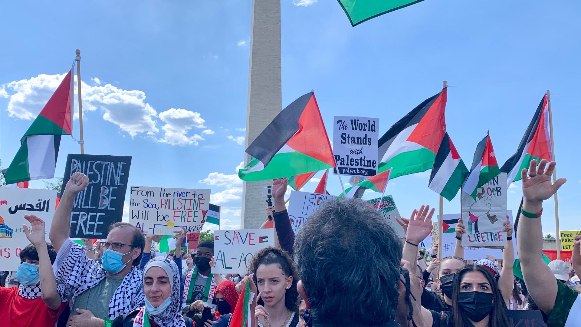 Nakba Day Palestine Washington DC Isreal National Mall