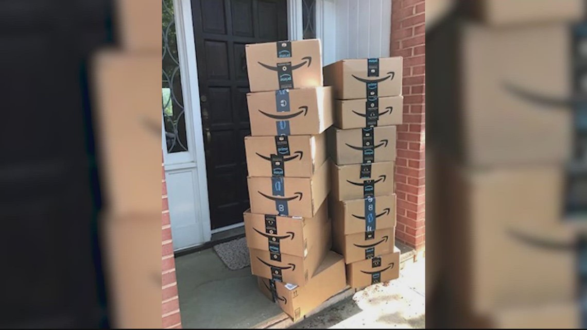 'I can't get it to stop' | Woman says she can't stop endless Amazon deliveries that aren't hers