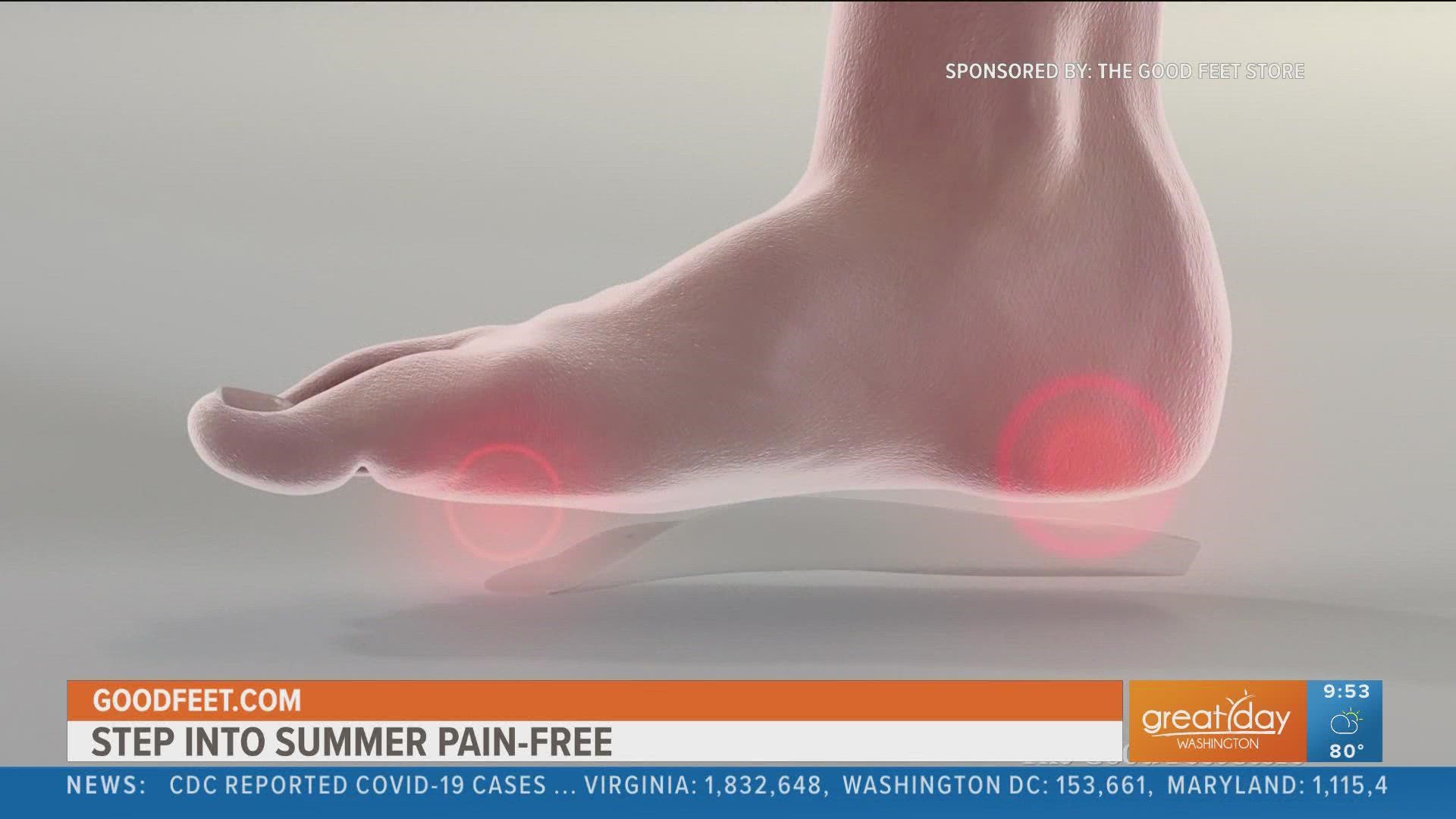 Step into summer pain-free with The Good Feet Store