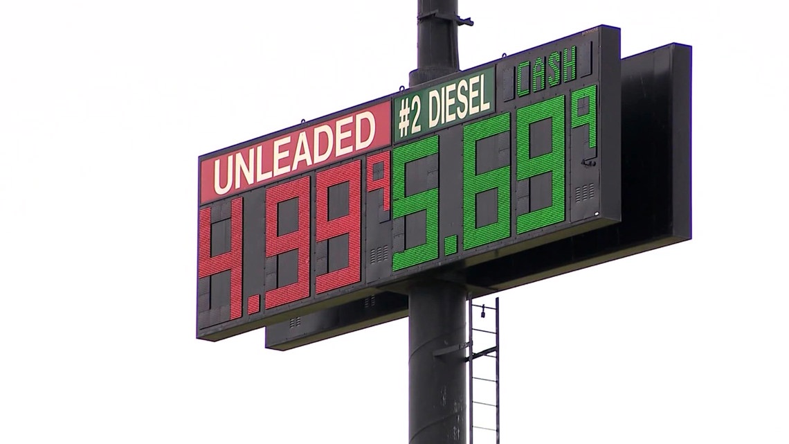 Gas prices continue to rise as the Iran War continues | wusa9.com