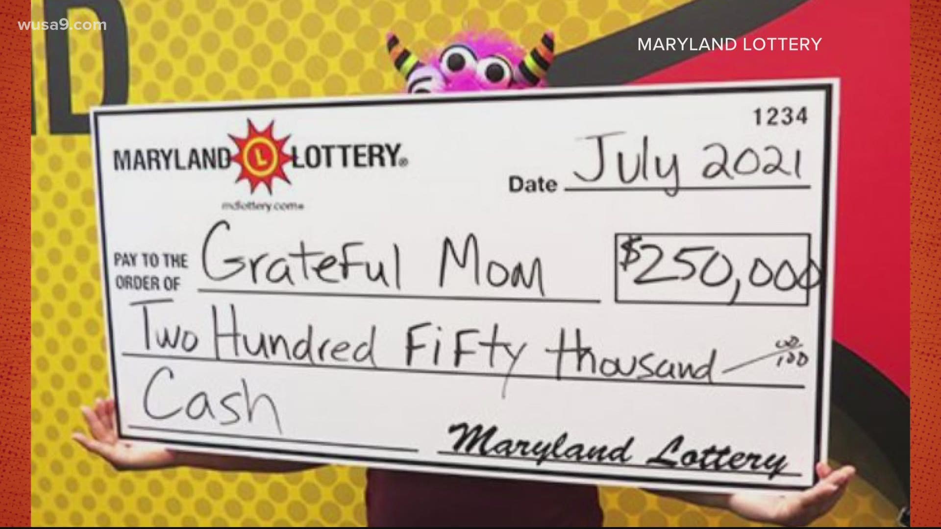 A mom of five and an Uber driver was scratching off her lottery tickets when she discovered that on her $10 cash ticket she had won a whopping $250,000.