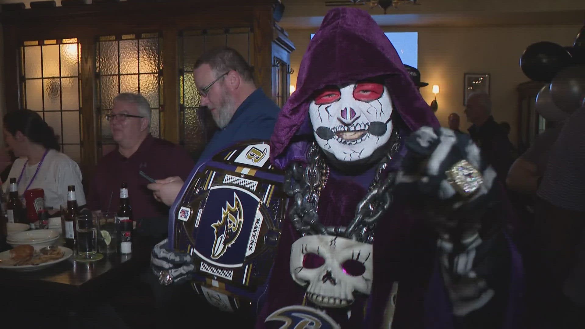 Friday's before every Ravens' game is dubbed “Purple Friday." All of Baltimore is decked out in purple in support of the city's favorite football team.