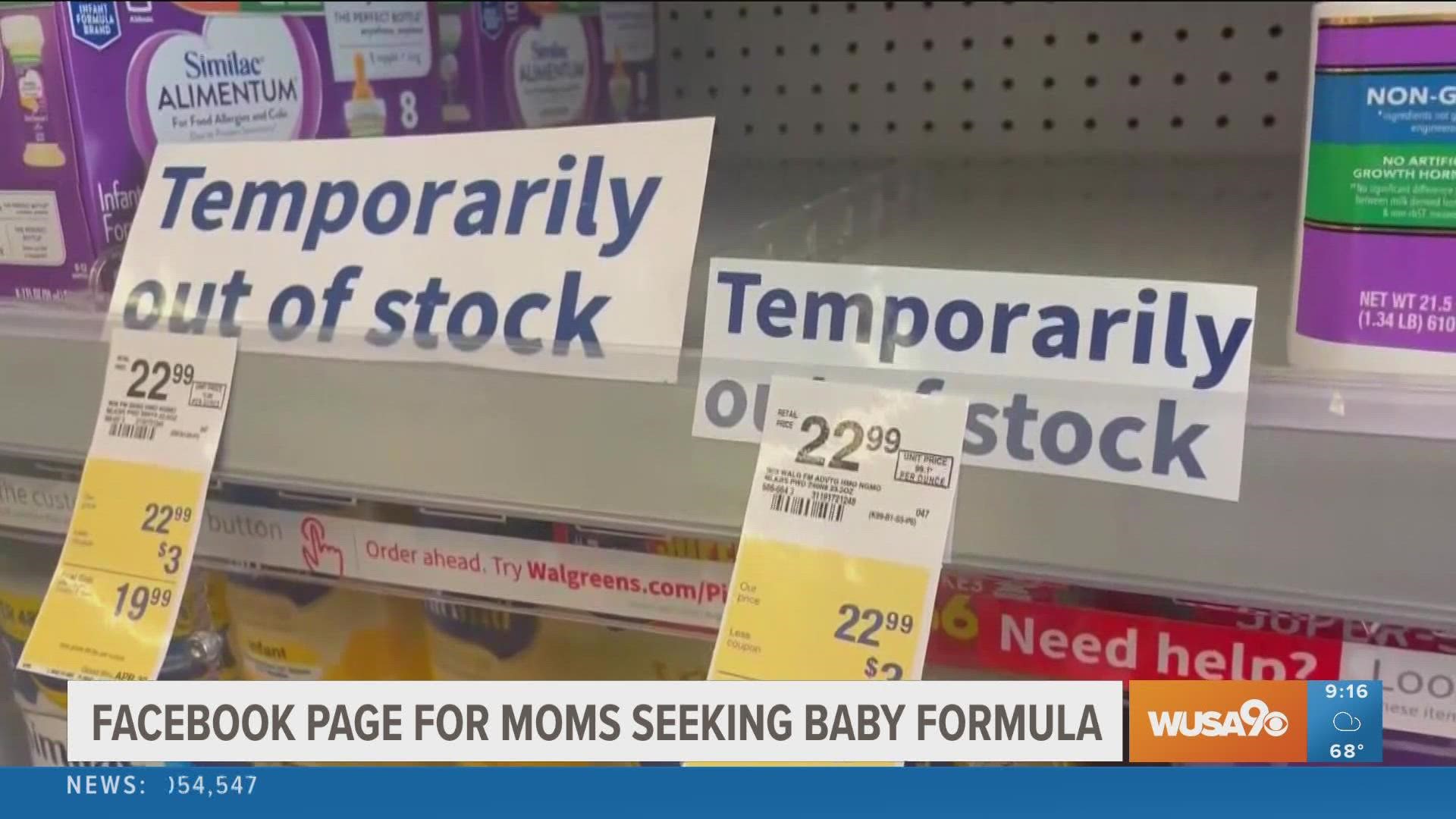 Kristen and Ellen chat about Virginia moms help with baby formula shortage on Facebook and a cute kid tosses back foul ball in the Morning Mix.