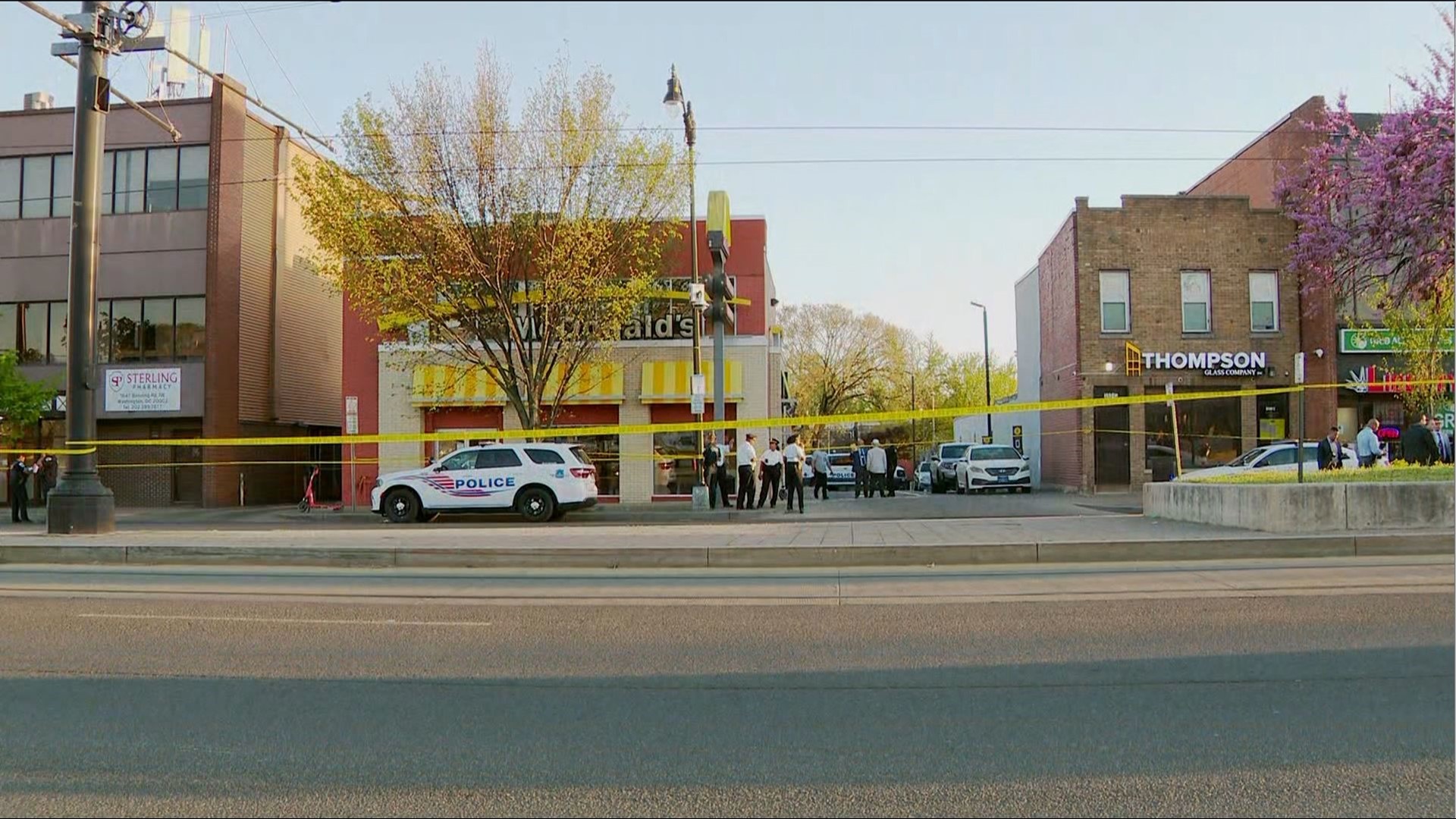 Police are investigating after a man was shot and killed inside a McDonald's in Northeast D.C. on Wednesday evening.