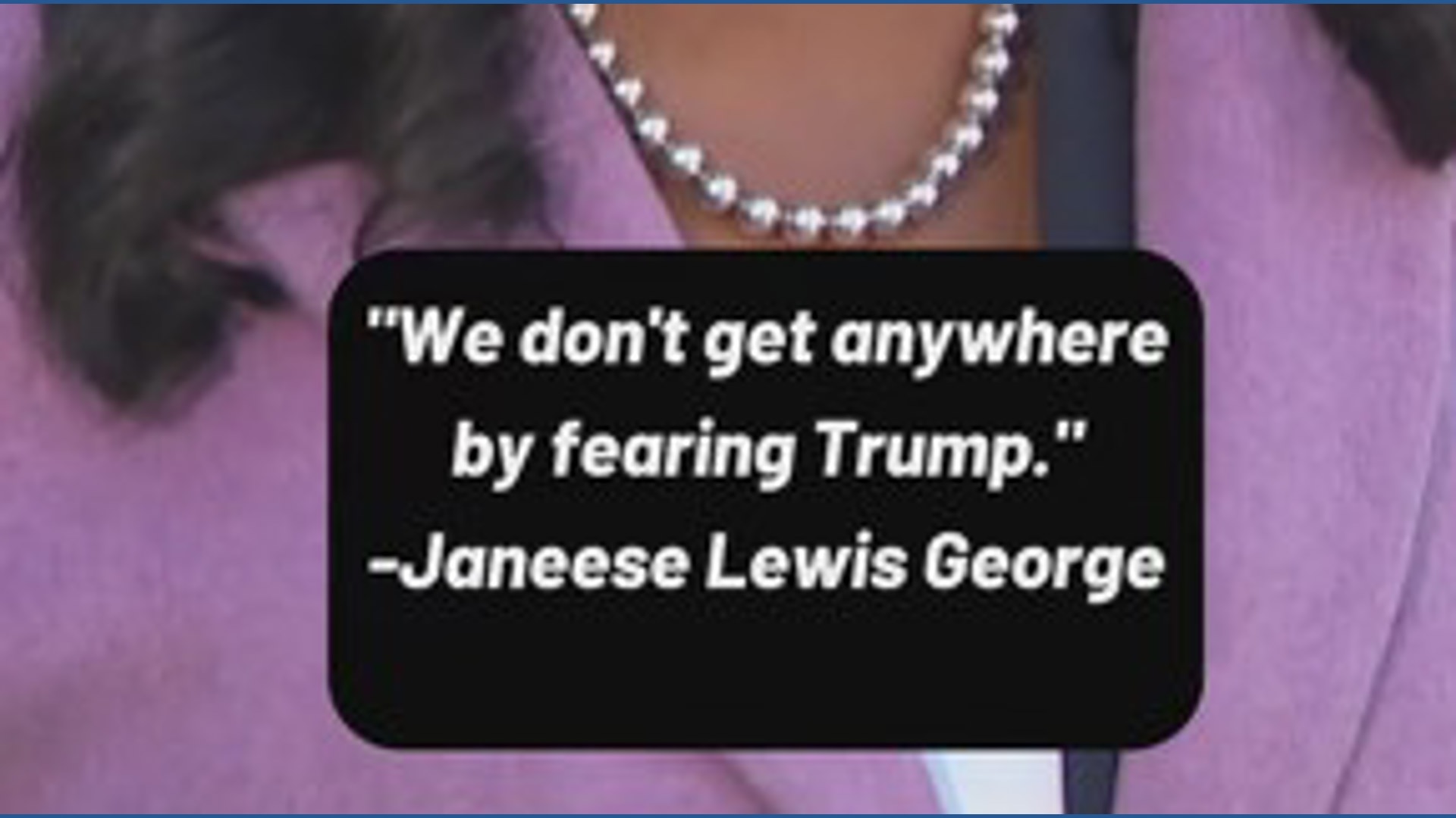 How will DC mayoral candidate Janeese Lewis George deal with Trump's ...