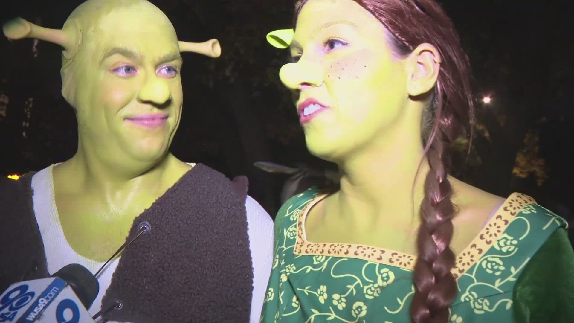 Halloween is not ogre yet, DC residents are showing up and showing off their costumes.