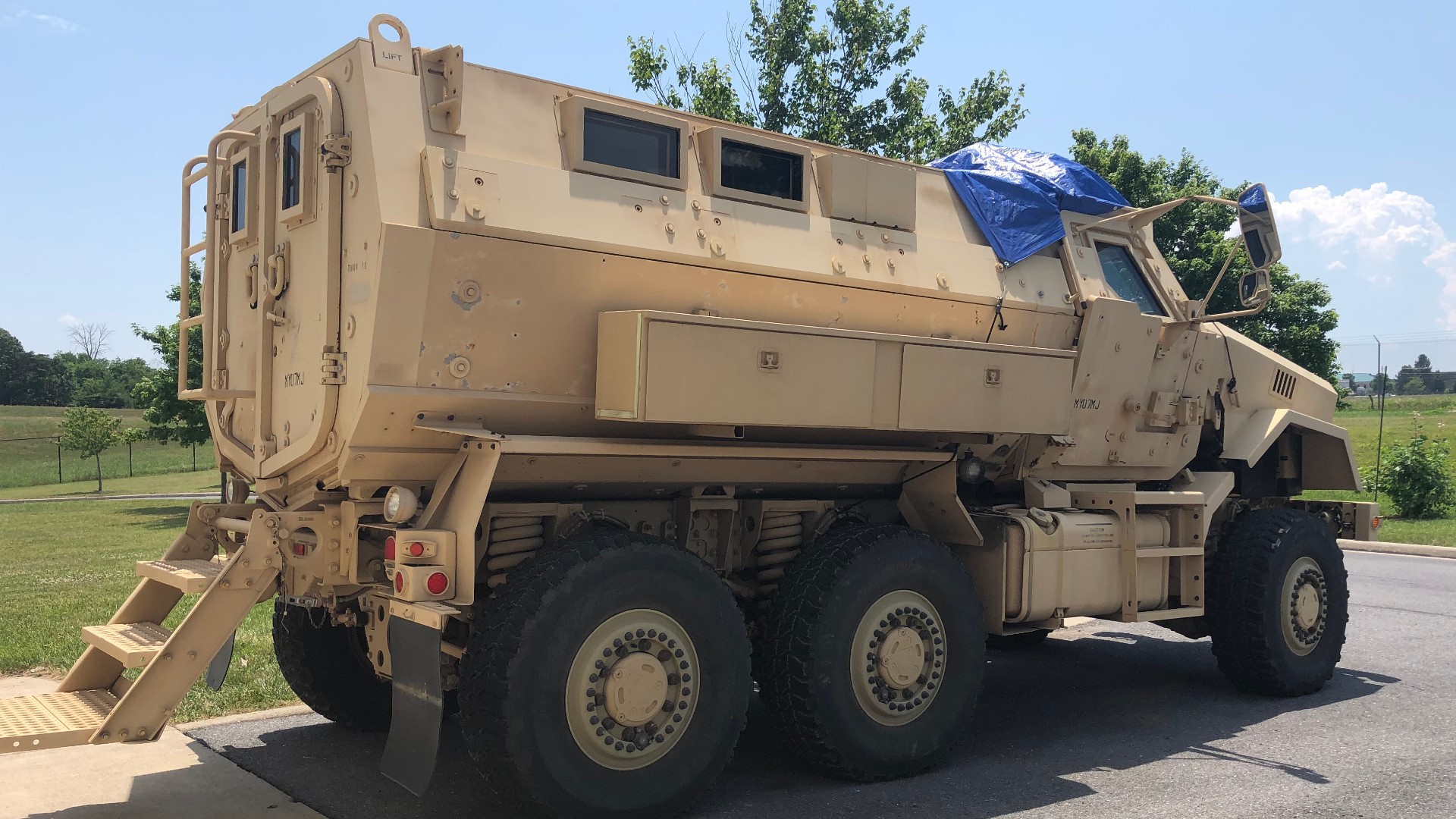 WUSA9 investigation finds police in MD and VA have received $5 million in military equipment over the past three years, including night-vision sniper scopes, MRAPs.