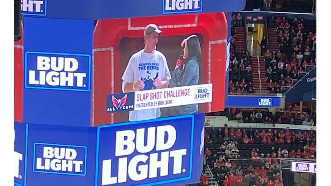 Bud Light guy Jeff Adams wins free Caps beer for a year | wusa9.com