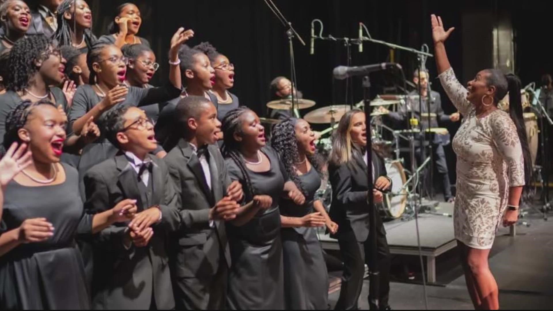 Today, we hear from the Washington Performing Arts' Children of the Gospel Choir.  This group works with some of the most talented kids in the area