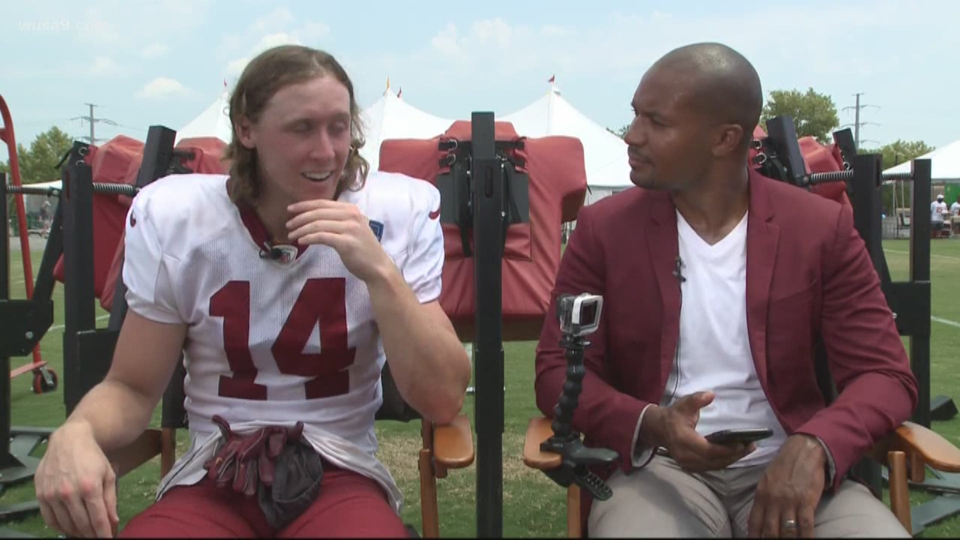 Darren catches up with Trey Quinn to get to know more about the Redskins' receiver.