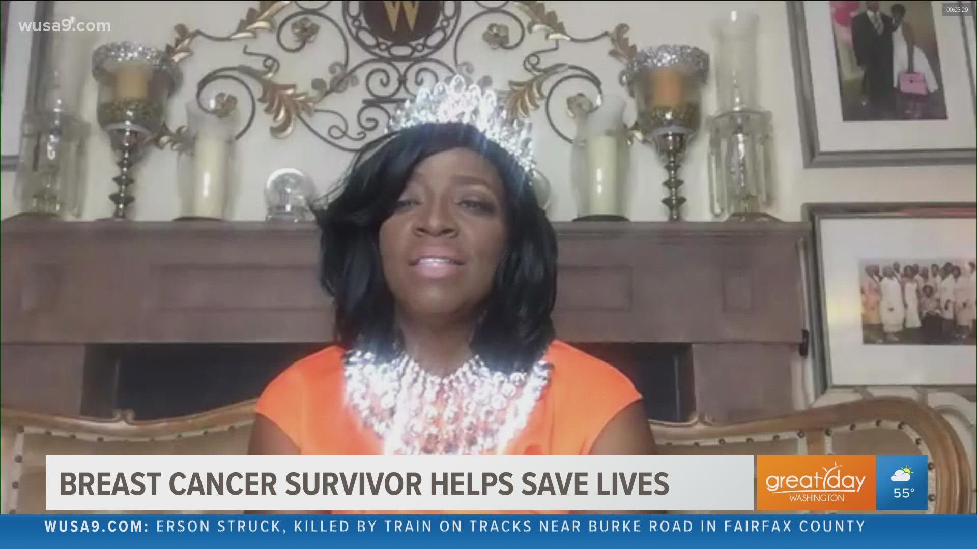 2-time breast cancer survivor Victorianne Russell Walton turned her own fight into inspiration for others by start her organization called "It's In The Genes"
