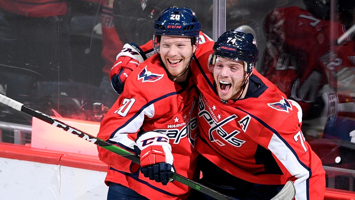 Caps shock Sharks in 54 OT victory