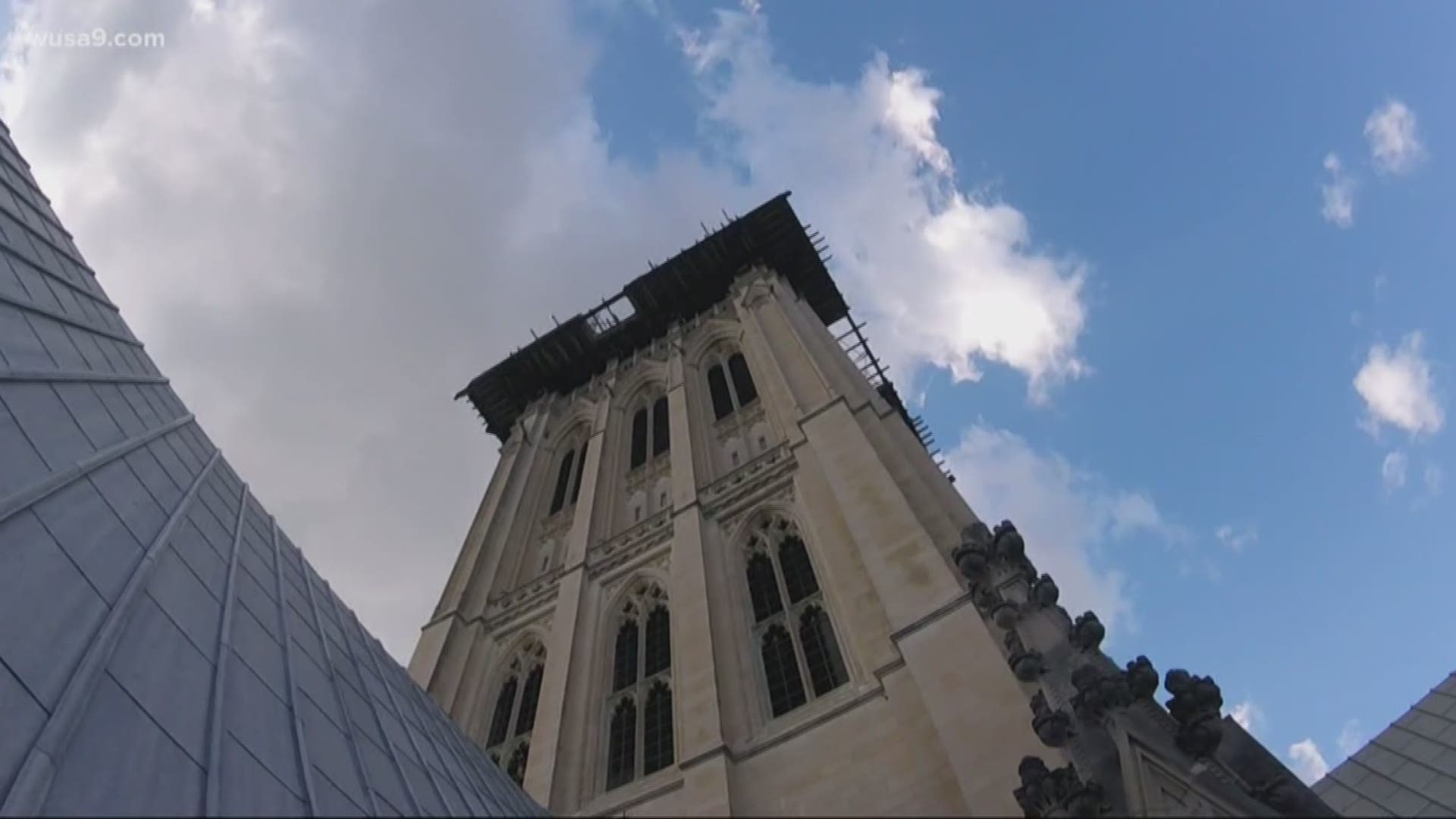 Washington National Cathedral is halfway restored, a decade after