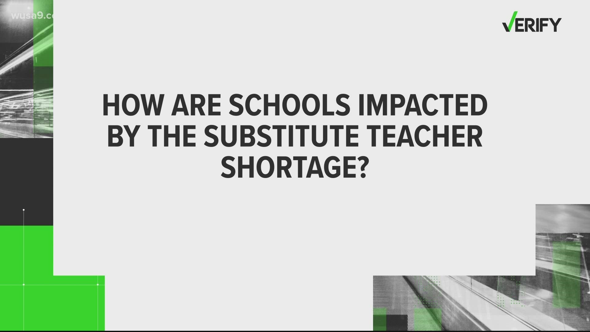 The shortage has left school systems scrambling to fill classes.