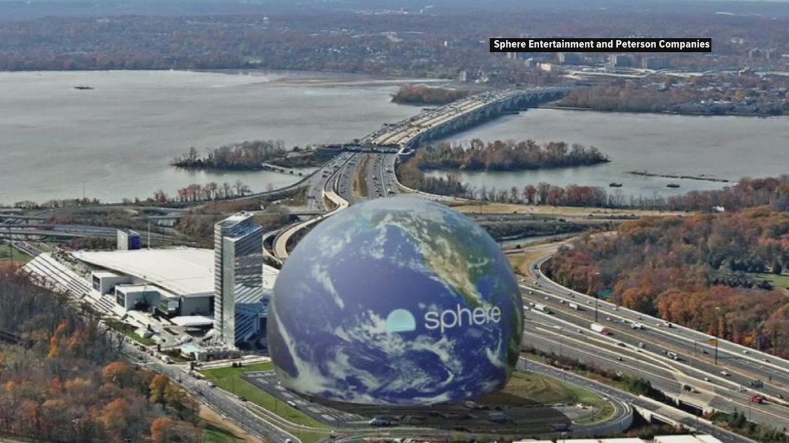 Maryland leaders give update on The Sphere at National Harbor