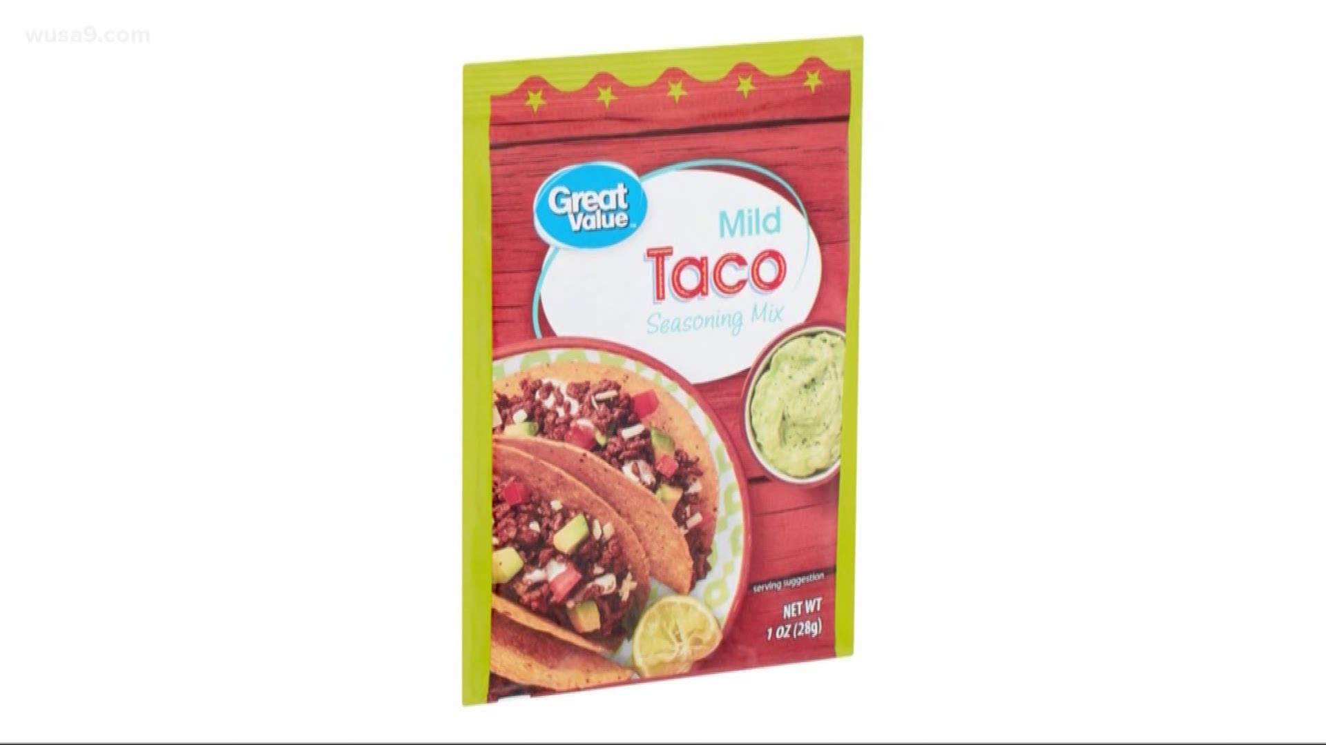 Salmonella concerns have caused a recall of taco seasoning mixes that were sold at Walmart.