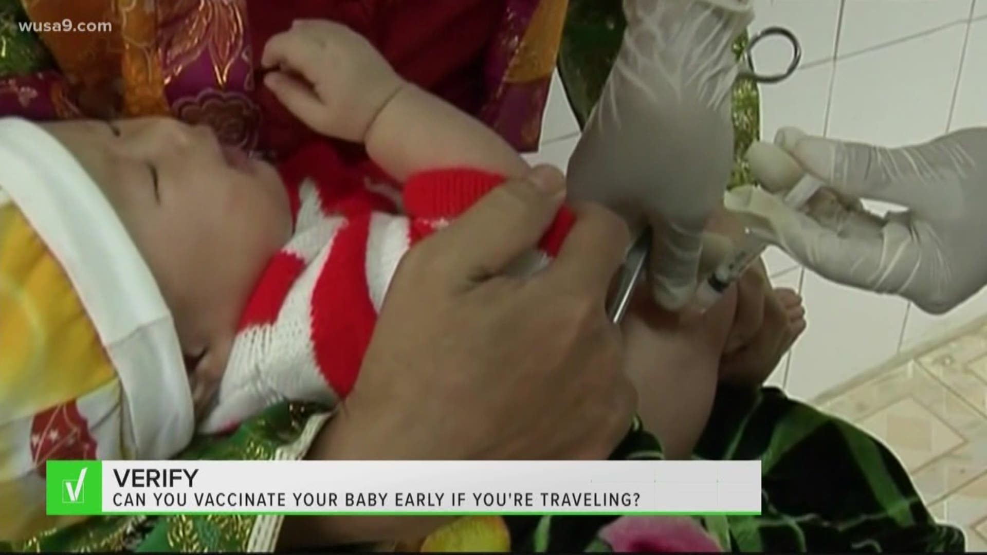Health experts advise to limit traveling with vaccinated infants, especially overseas, where some countries are facing large-scale outbreaks.
