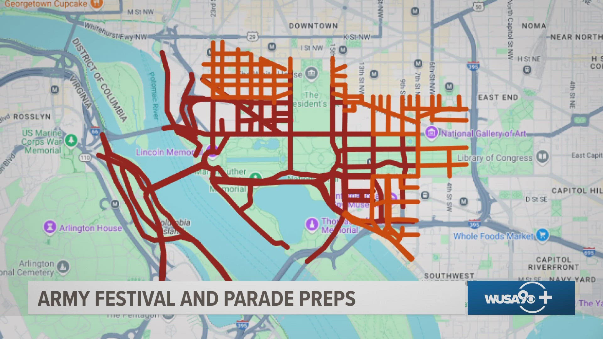 Join Lorenzo Hall as the WUSA9 news team breaks down what to expect on Saturday. 