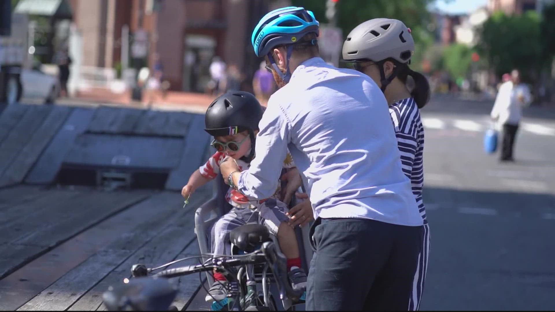 Open Streets aims to temporarily close roadways to motorists in order to provide safe spaces for walking, biking, skating and other activities.