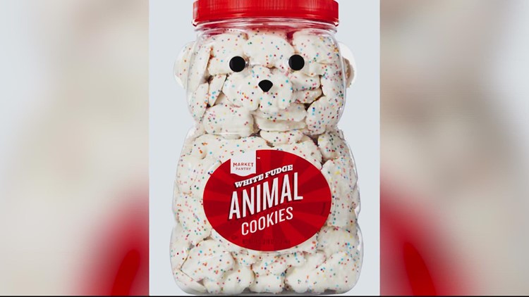 Market Pantry White Fudge Animal Cookies recalled over metal fragments