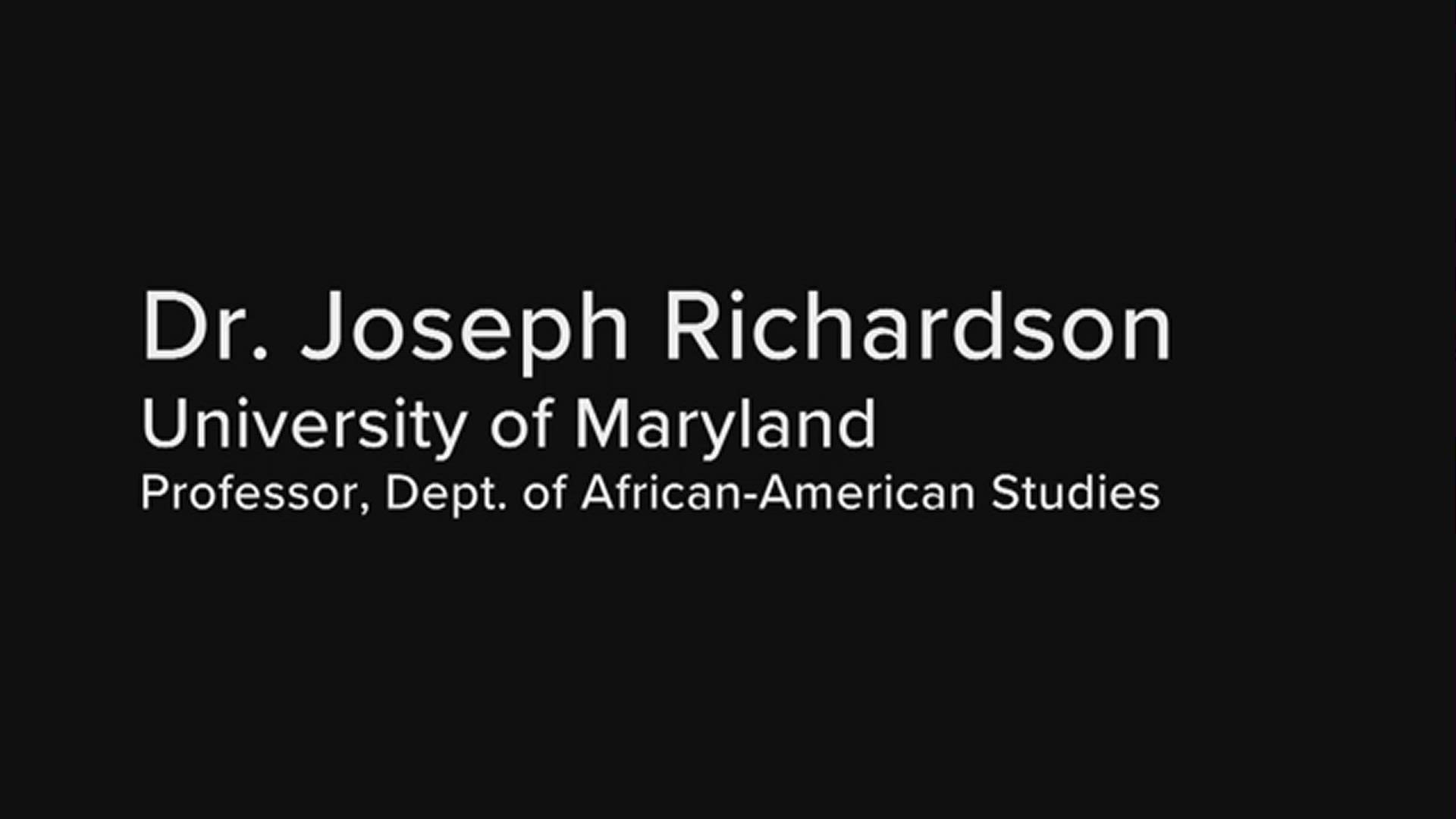 Dr. Joseph Richardson, professor at the University of Maryland, discusses the mental trauma gun violence can leave on its victims and surrounding communities.
