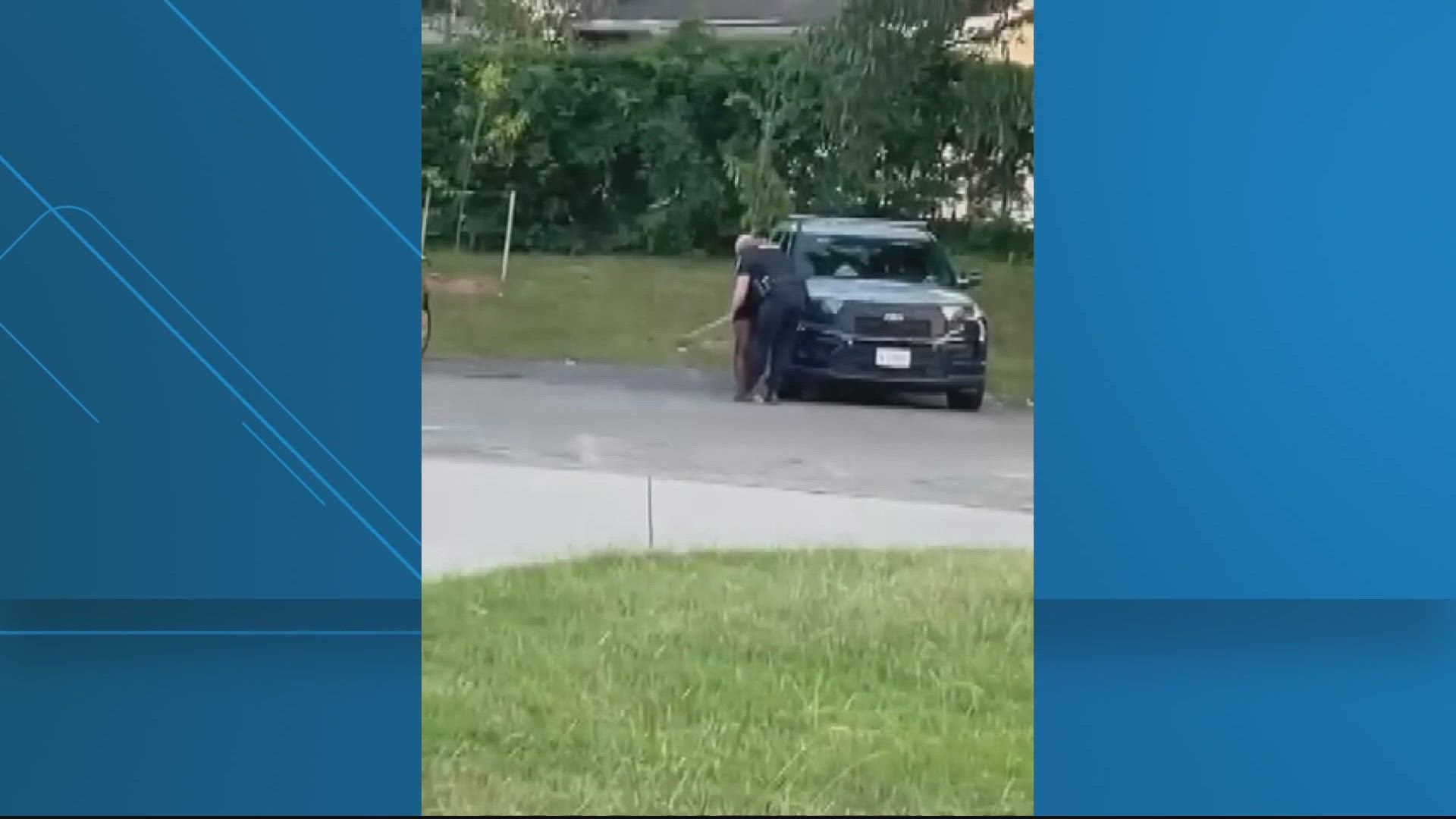 Prince George's Police says their internal affairs unit continues their investigation into the officer's conduct and what happened in the back of that police SUV.
