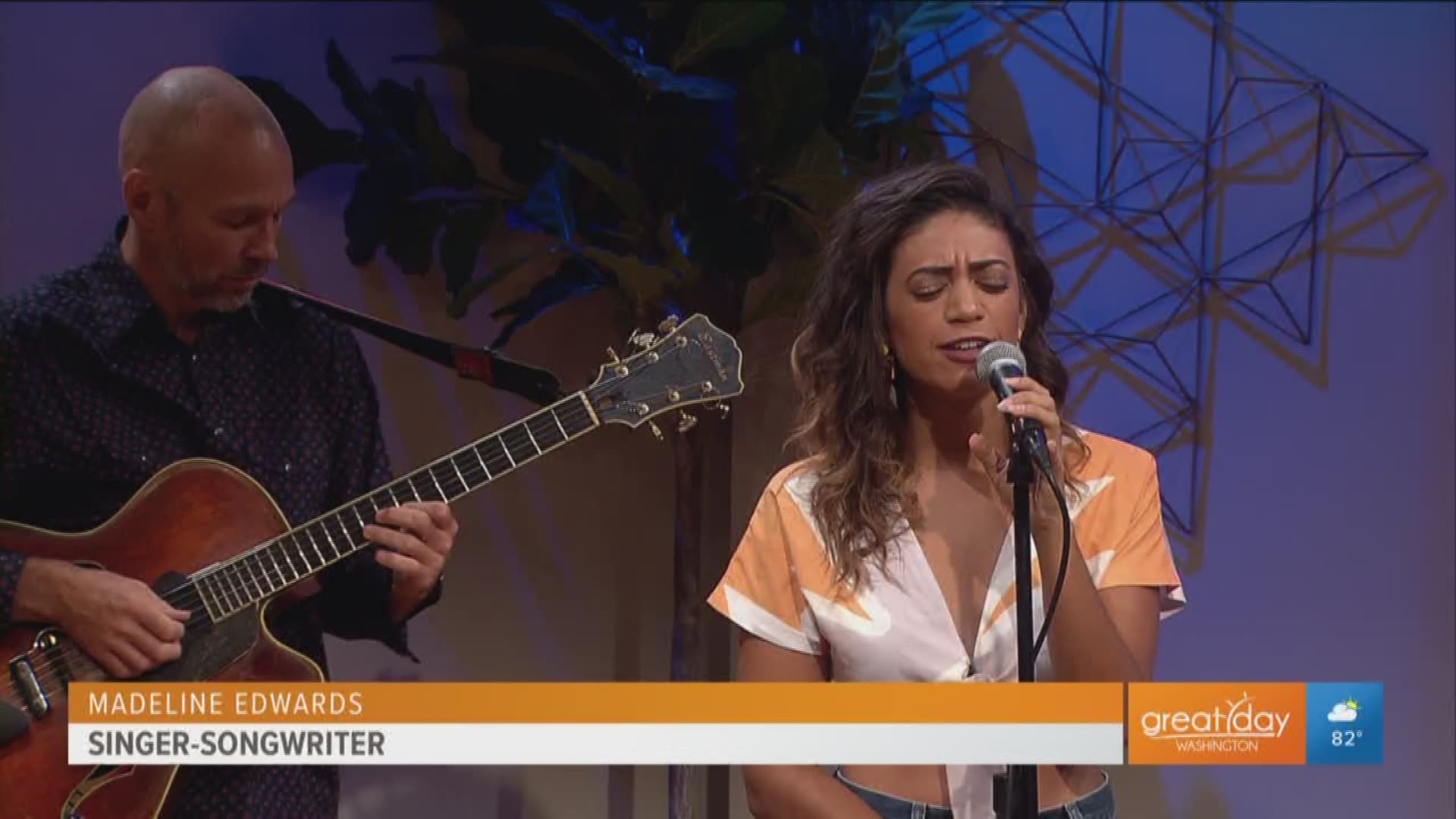 Singer-songwriter Madeline Edwards focuses on music of hope and healing. She performs "Trying to Make Sense" live on Great Day Washington and is set to release her first full album this fall.