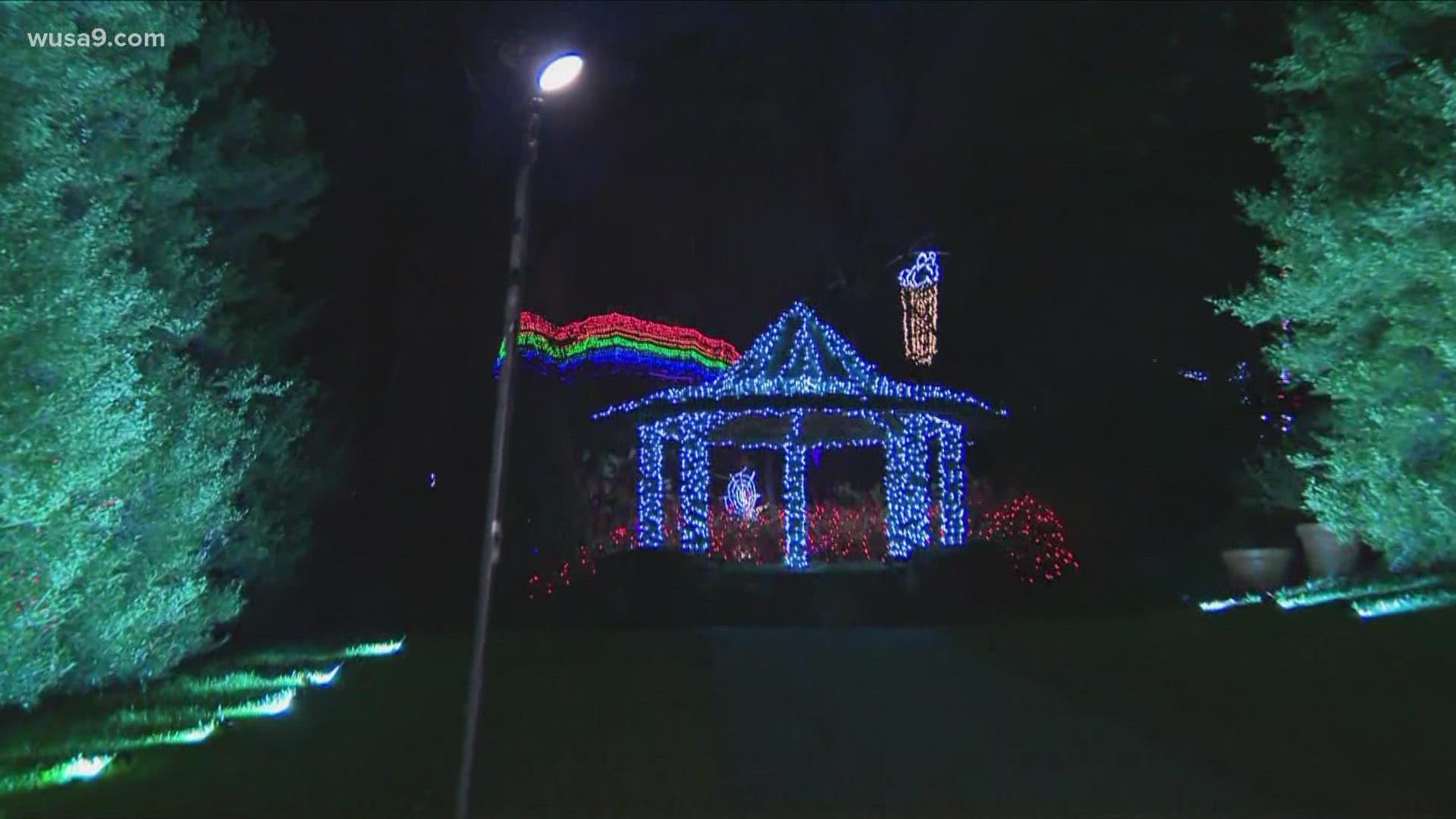 The sprawling holiday light show is celebrating its 23rd year.