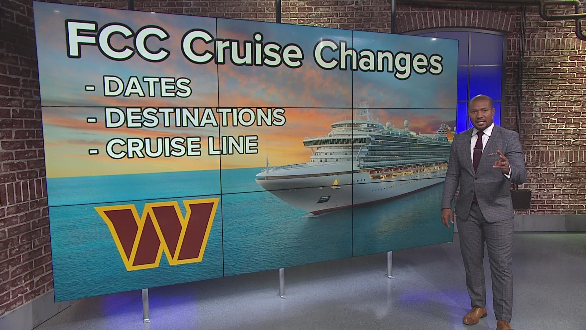 After mush back and forth, the first ever Washington Commanders' cruise has been canceled.
