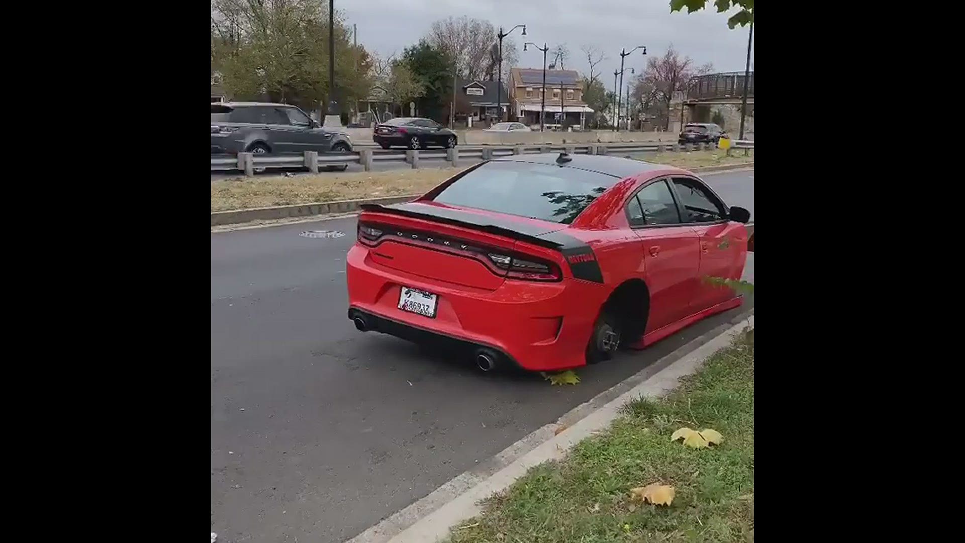 A stripped Dodge Charger goes viral