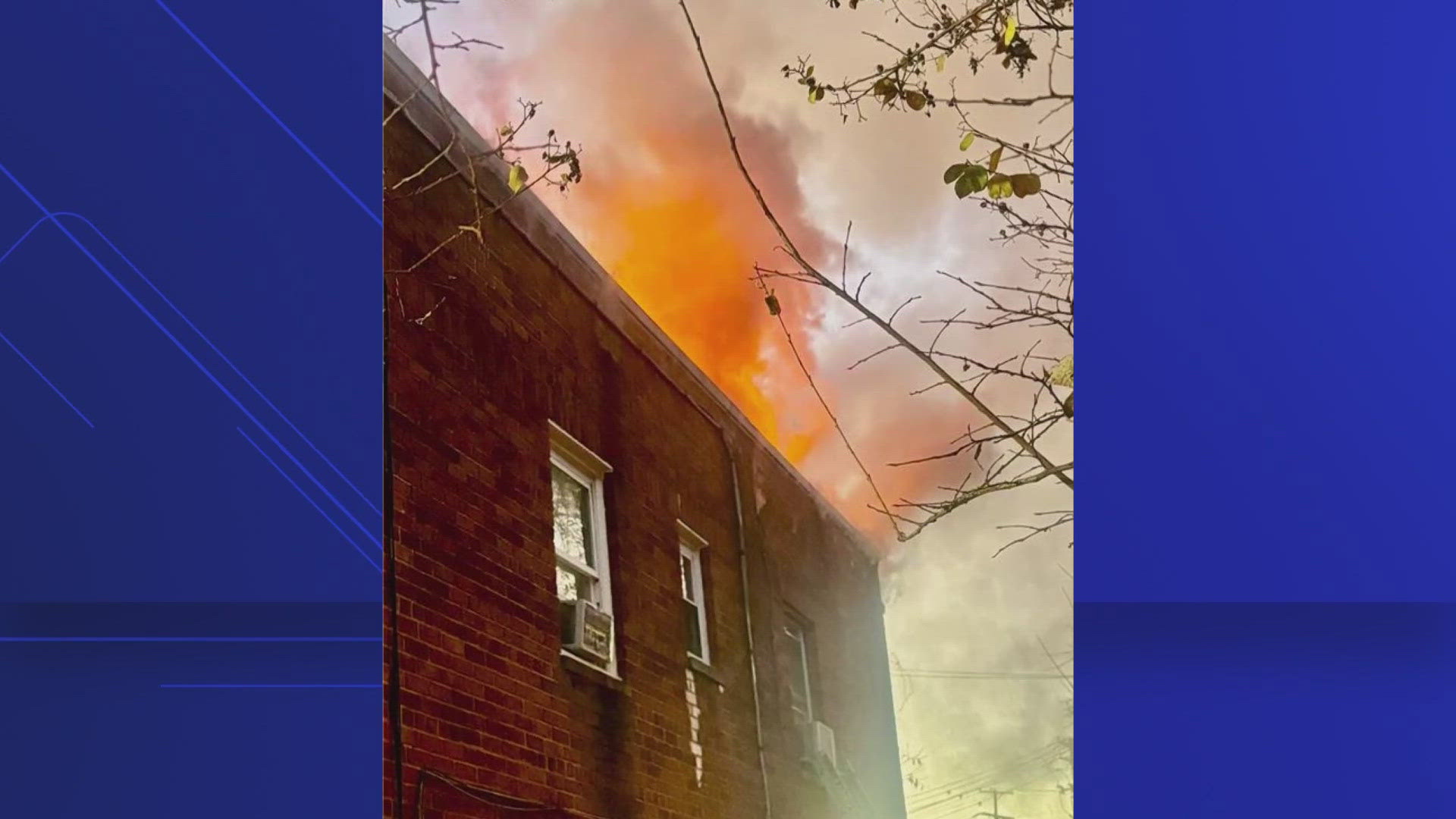 It took about 15 minutes for firefighters to put out the flames. No one was hurt, according to D.C. Fire.