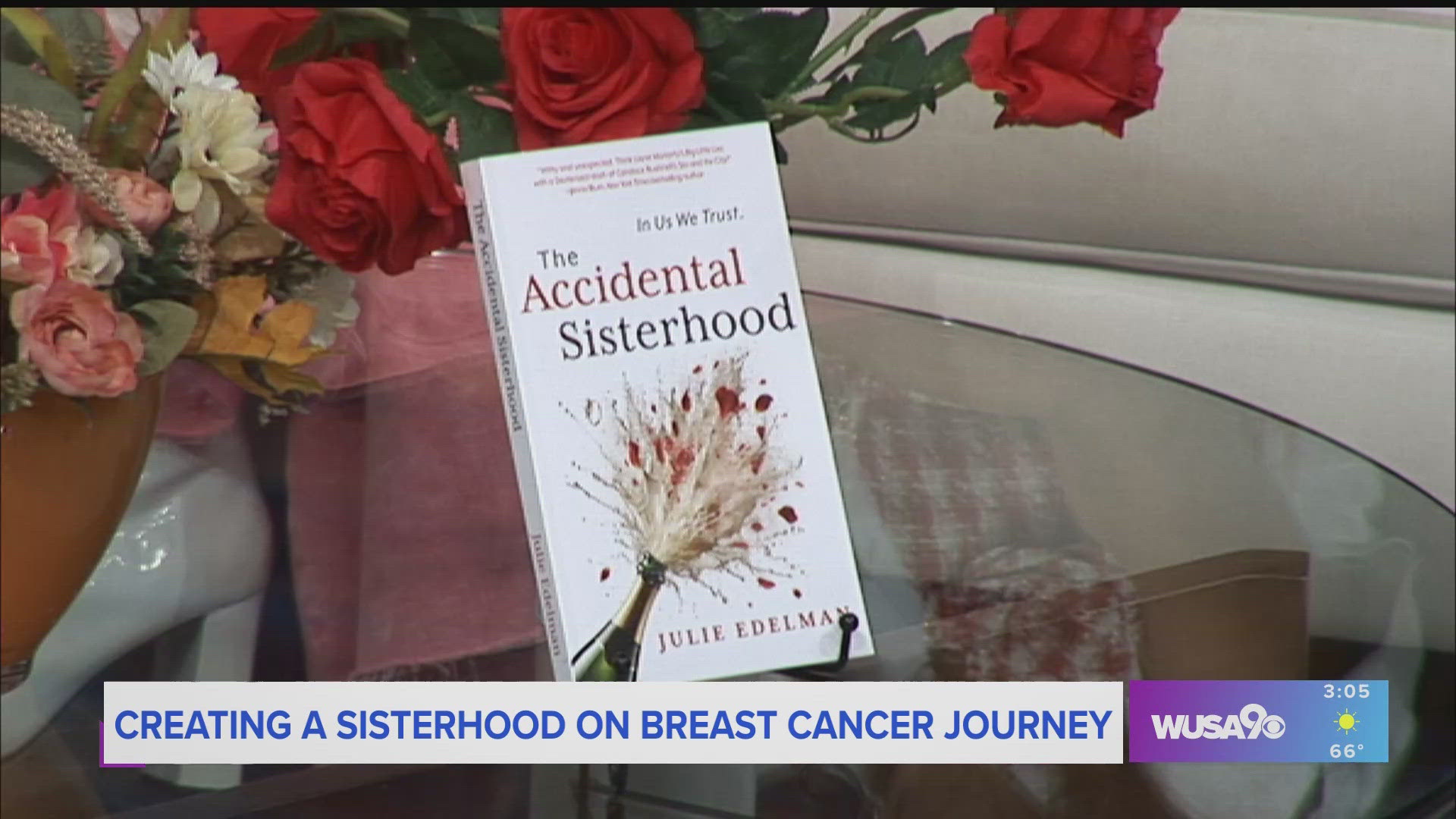 Author and breast cancer survivor, Julie Edelman, tells us about her new book "The Accidental Sisterhood".