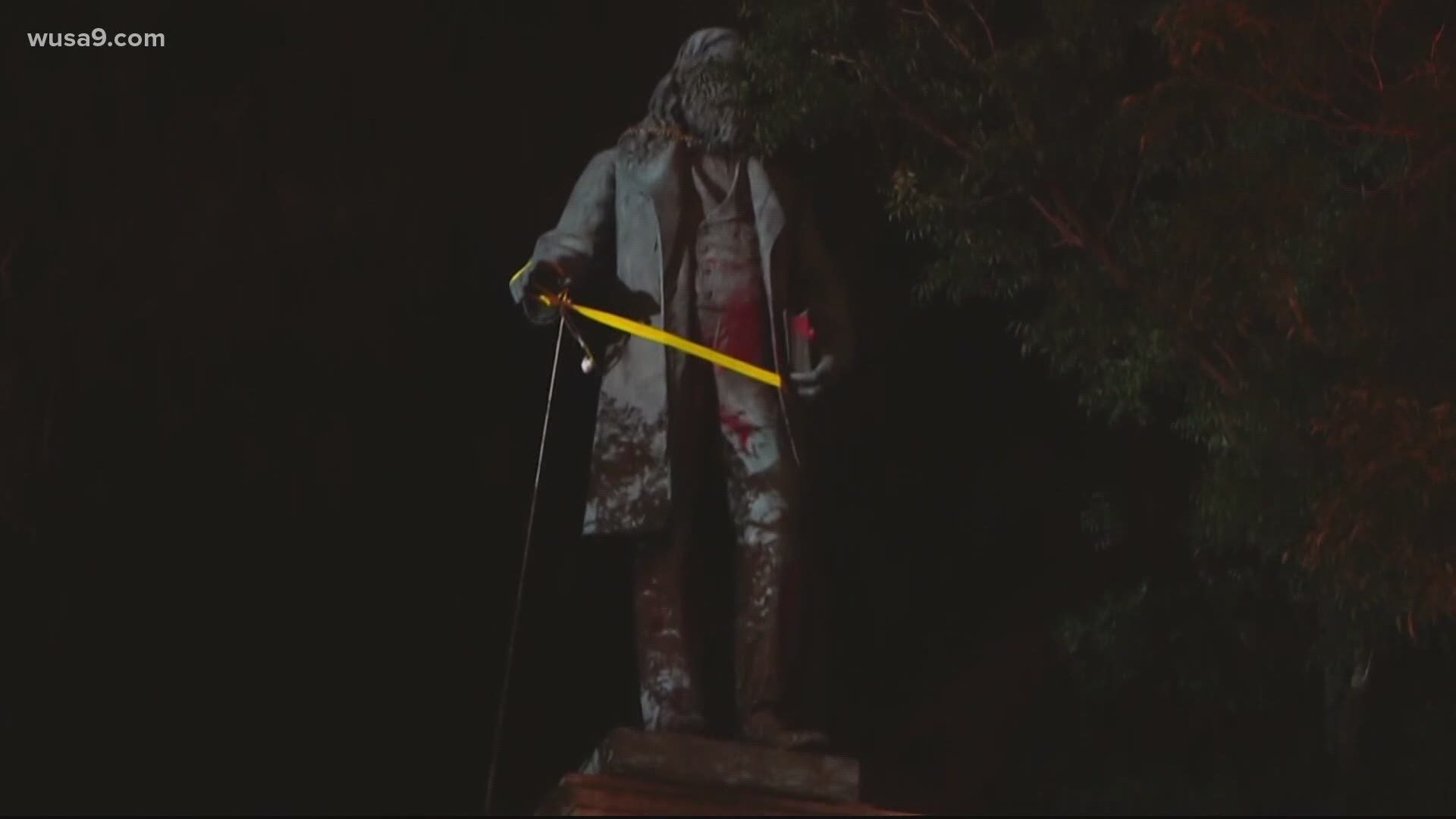 The Pike statue, which has been the center of dozens of protests in D.C. over the years, was one of the statues destroyed by protesters in June.