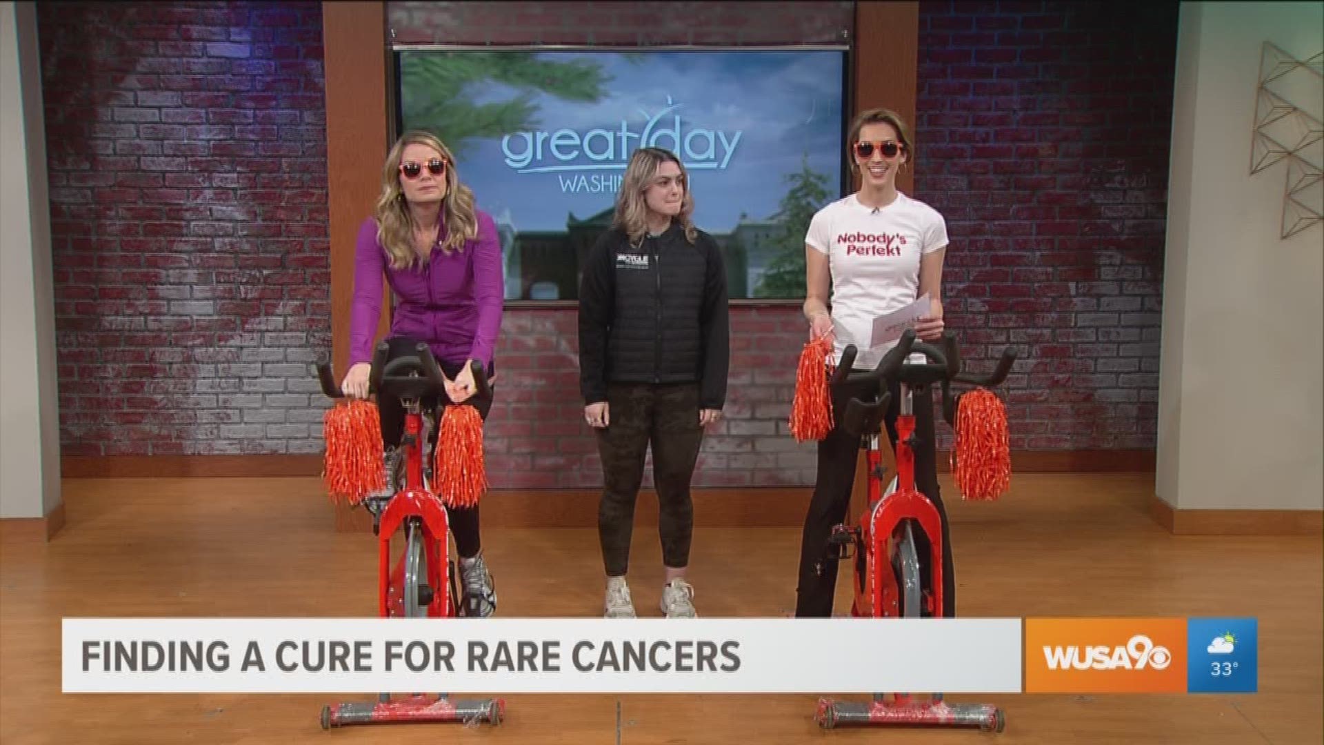 Casey Borella tells us about Cycle for Survival and shares why she spins each year in honor of her dad who passed away from a rare form of cancer.