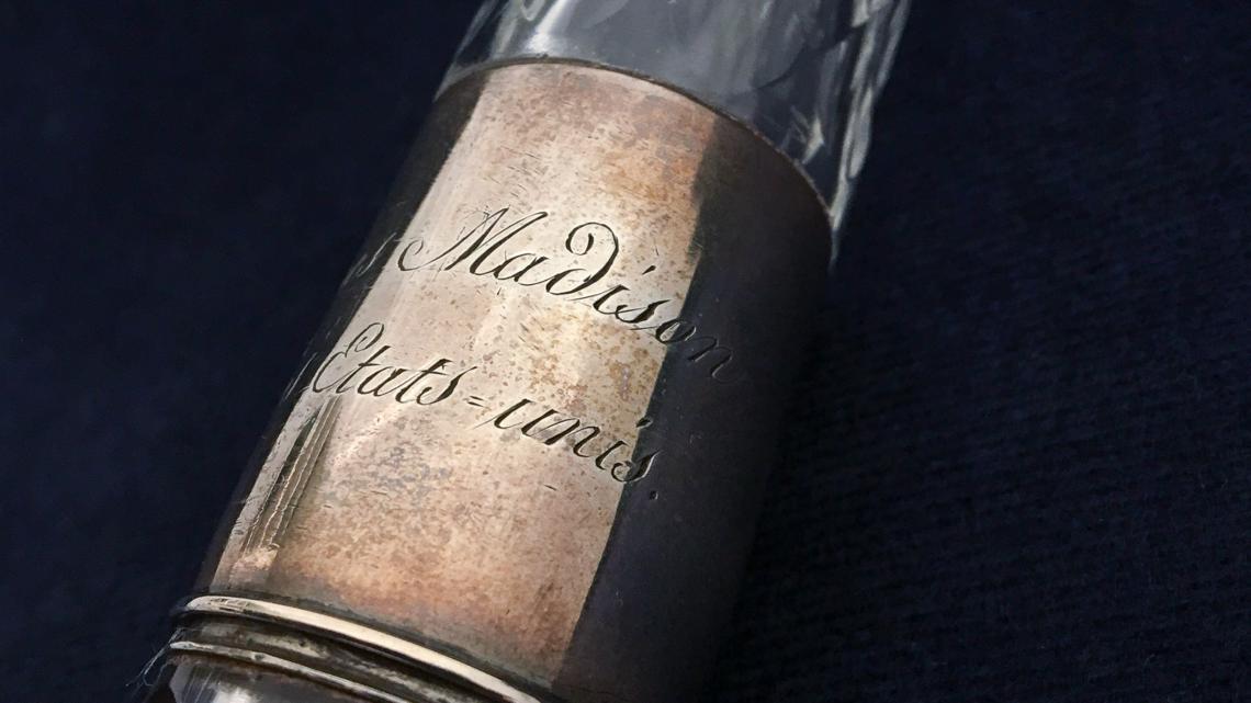 Lizzo plays James Madison's crystal flute at DC show