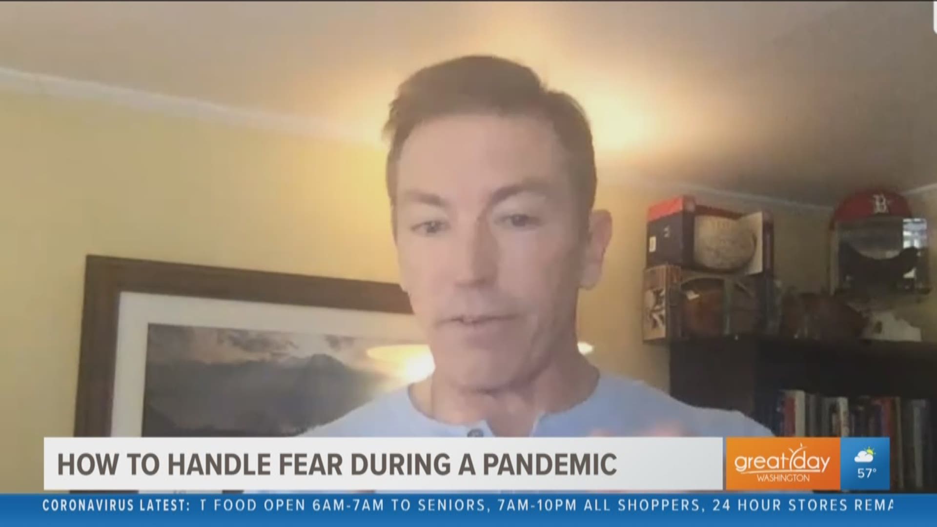 Author of "Fear is Fuel" Patrick Sweeney shares tips on how to manage fear during the coronavirus pandemic.