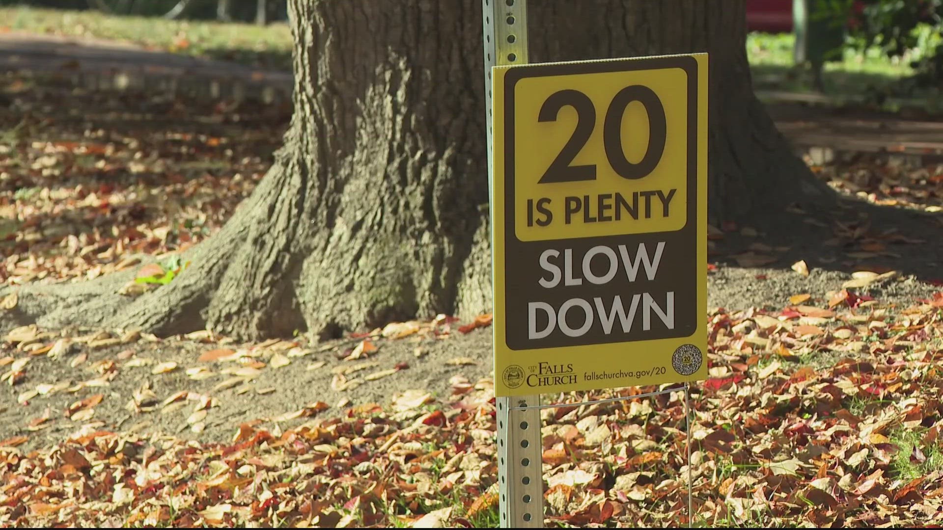 A major change for drivers in Falls Church Virginia. City officials launched a new campaign to lower the speed limit.