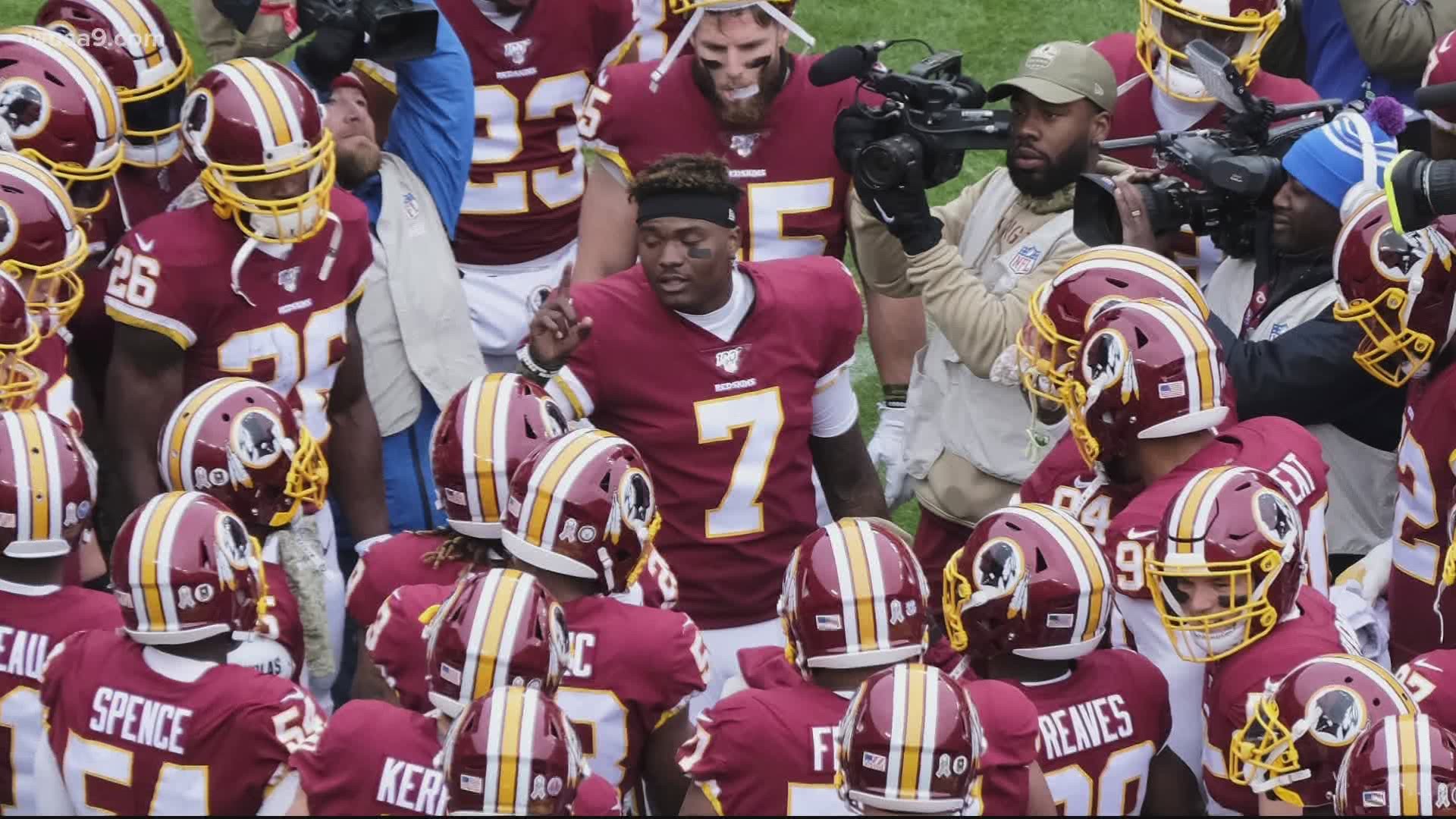 redskins black uniform