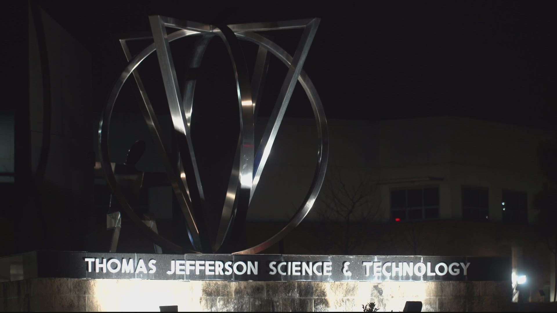 Parents accuse leadership at Thomas Jefferson High School of Science and Technology of withholding information that some students received a prestigious recognition.