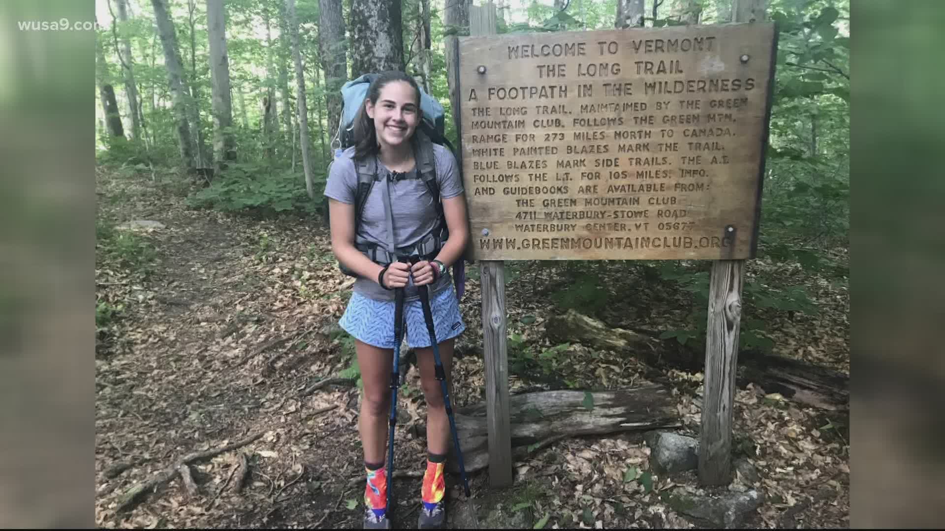 One Bethesda teen hiked more than 200 miles to raise awareness for racial injustices and environmental racism