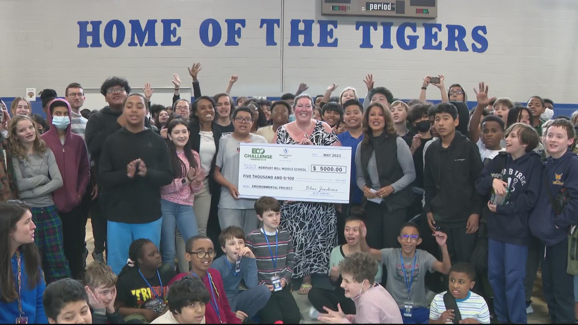 Congratulations to Newport Mill Middle School in Silver Spring, Maryland!