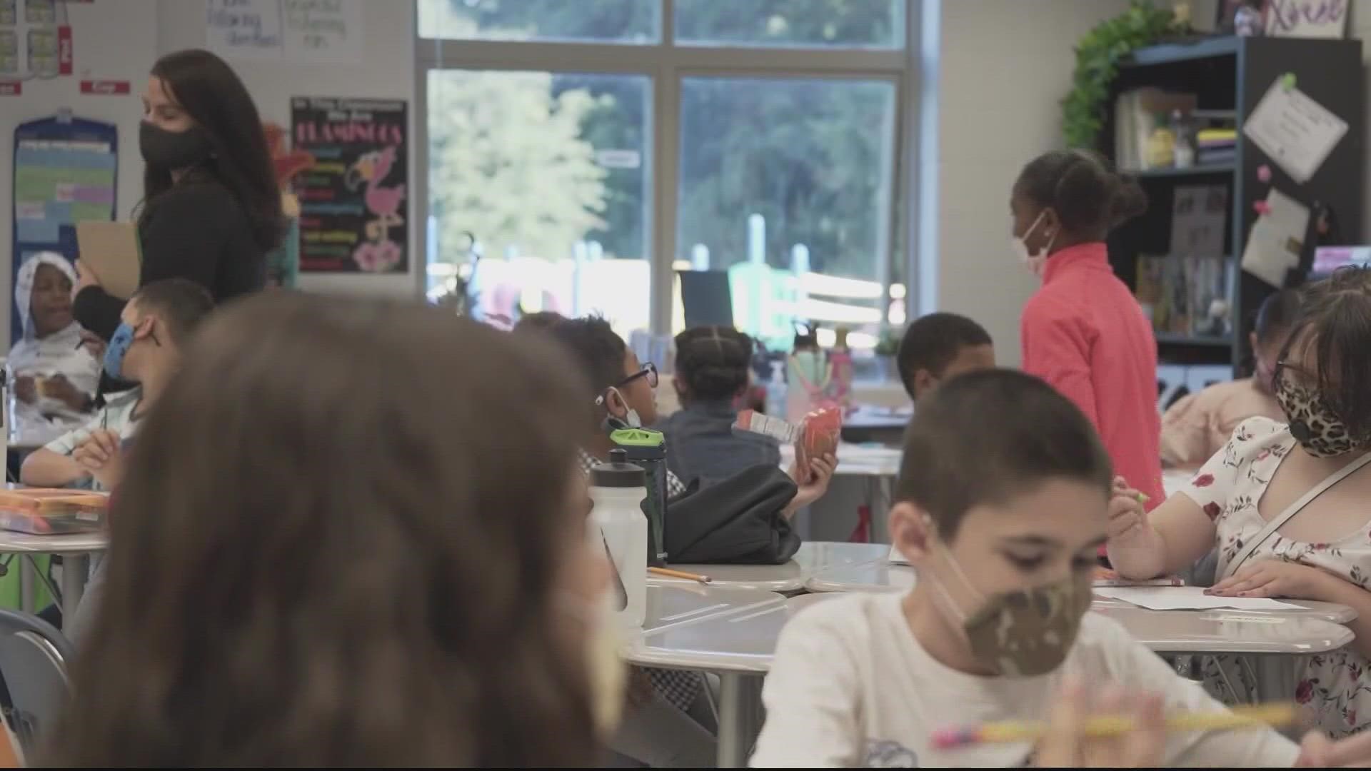 Fairfax County Public Schools students for the new school year