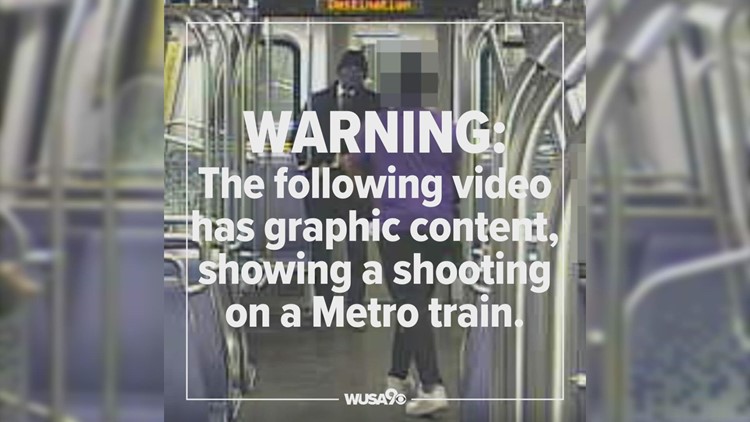 SURVEILLANCE VIDEO: Man shot on Metro by FBI agent