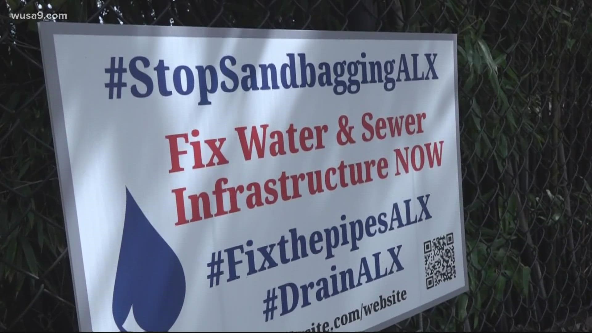 Remnants of Hurricane Ida are expected to bear down on the region Wednesday, elevating anxiety in Alexandria, and one candidate is using it to further his campaign.