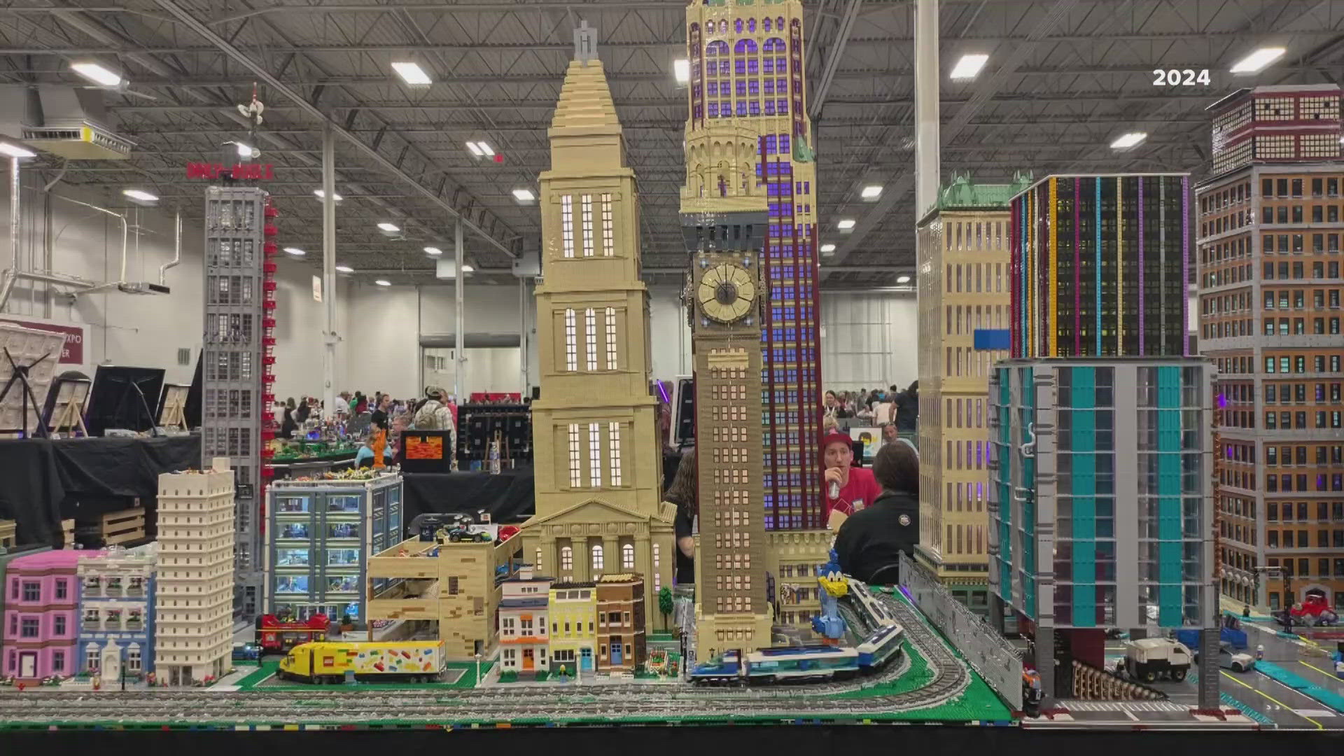 Brickfair runs Saturday from 10a a.m.-5 p.m. and Sunday from 10 a.m. 4 p.m.